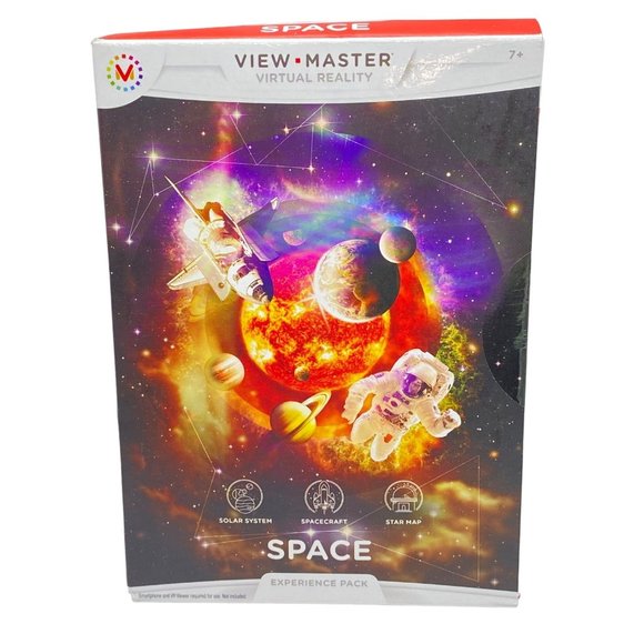 Mattel View Master Virtual Reality Space Experience Pack Sealed New Science STEM - Picture 1 of 14